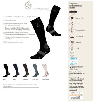Samshield Swarovski Socks - Balzane Aimy